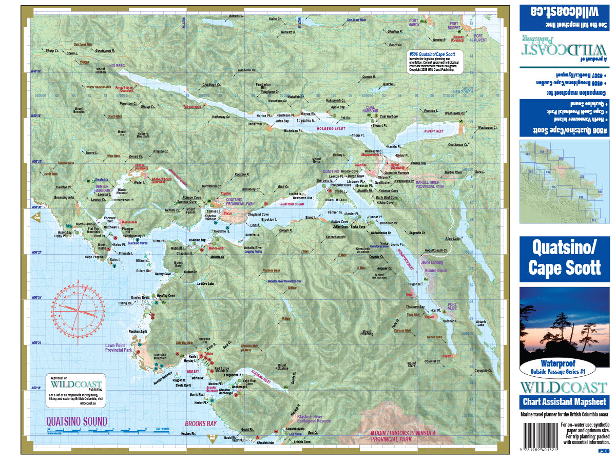 506 Quatsino/Cape Scott Outside Passage Chart Assistant