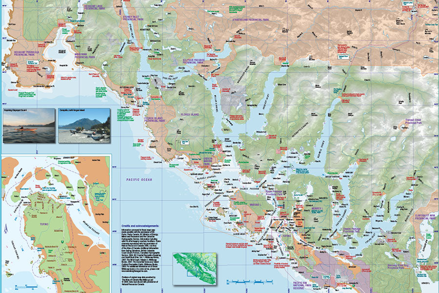 Clayoquot Sound Recreation Map